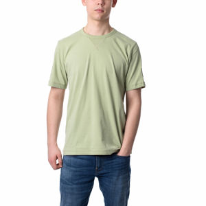 Calvin Klein pánské zelené tričko Badge